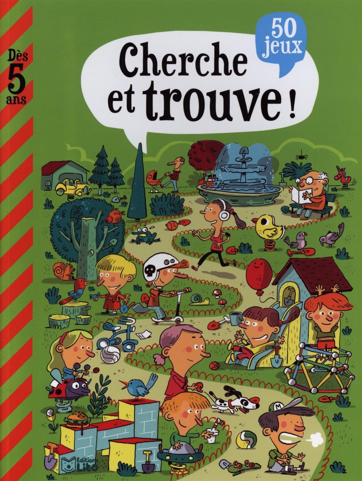 Mon grand livre  de jeux Cherche et trouve D s 5  ans  